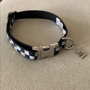 [Mackenzie Childs] courtly check dog collar